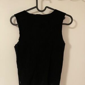 AFENDS Black Sleeveless Top, size M